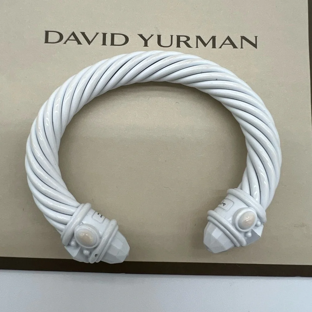 🔴Authentic David Yurman Aluminum Renaissance Cuff Bracelet🔴 - Picture 5 of 7